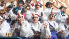 Actuación en pleno Carnaval de Cádiz