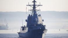 Un buque de la Armada española.