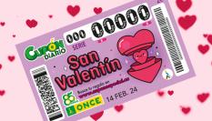 Cupón Extra de San Valentín de la ONCE 2024