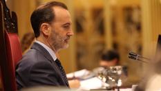 El presidente del Parlament balear e integrante de Vox, Gabriel Le Senne, en una imagen de archivo.