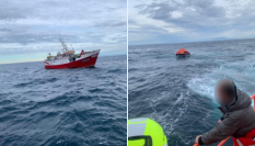 Imágenes de Salvamento Marítimo.