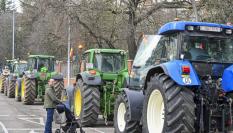 Huelga de agricultores en directo.