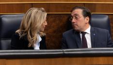 Yolanda Díaz y José Manuel Albares.