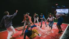 Escena de 'Así hablábamos' de la compañía La Tristura.