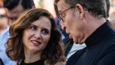 Alberto Nuñez Feijóo e Isabel Díaz Ayuso, en una imagen de archivo.