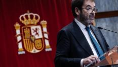 El presidente en funciones del CGPJ, Vicente Guilarte, en una imagen de archivo.