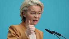 Von der Leyen, en una conferencia