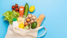 Una bolsa de la compra.