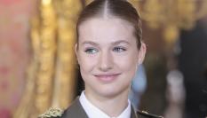 La princesa Leonor, en la Pascua Militar el 6 de enero de 2024.