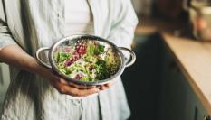 Ensalada con acelgas y espinacas