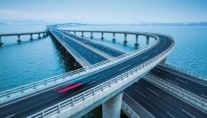 Puente de la bahía de Jiaozhou en China