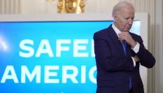 El presidente de los Estados Unidos, Joe Biden, en una rueda de prensa reciente.
