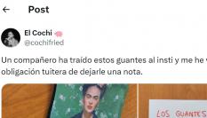 El tuit de @cochifried