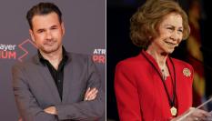 Iñaki López y la reina Sofía