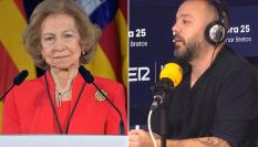 La reina Sofía y Antonio Maestre