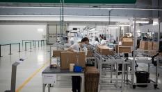 Imagen de archivo de la planta de Wallbox en Barcelona.