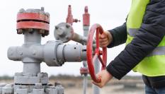 Imagen de archivo de una tubería de gas natural.