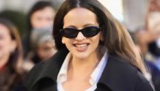 La cantante Rosalía, fotografiada en París hace unos días.