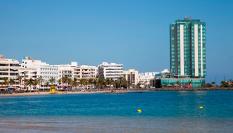 Imagen de archivo de la playa del Reducto, Lanzarote (Canarias).