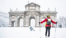 La nieve llega a Madrid