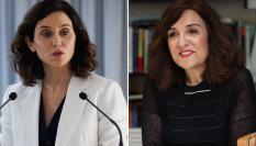 Isabel Díaz Ayuso y Elvira Lindo