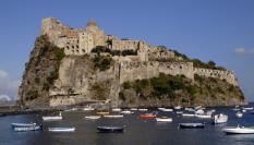 El Castelo Aragonese en la isla de Ischia.