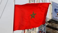 Una bandera de Marruecos