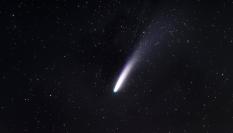 Imagen de un cometa.