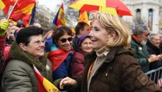 La expresidenta de la Comunidad de Madrid Esperanza Aguirre, en una imagen de archivo.