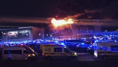 Atentado en Rusia en directo: última hora del ataque en la discoteca de Moscú.