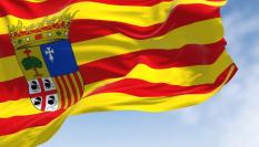 Bandera de Aragón.