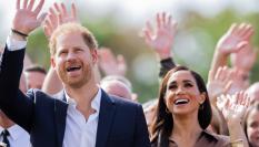 Los duques de Sussex, Harry y Meghan, fotografiados en los últimos Invictus Games.