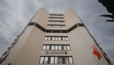 Fachada de los juzgados de Plaza de Castilla