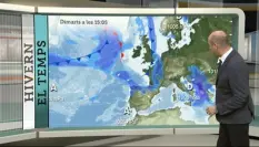 El meteorólogo Tomàs Molina, histórico presentador de Els Temps en TV3.