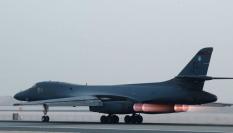 Bombardero estadounidense B-1B en una imagen de archivo