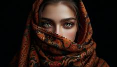 Representación artística de una morisca