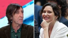 Benjamín Prado e Isabel Díaz Ayuso