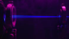 Imagen de archivo de un sistema láser, en Sillicon Valley (EEUU).