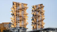 Las Torres Cactus de Copenhague, diseñadas por el estudio de arquitectura BIG.