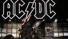 Imagen de archivo de un concierto de la banda AC/DC en California.