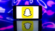 Ilustración del logo de Snapchat.