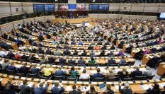 Pleno del Europarlamento en Bruselas