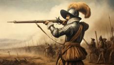 Representación libre de un soldado del Tercio español