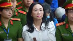 Truong My Lan en el momento de su juicio