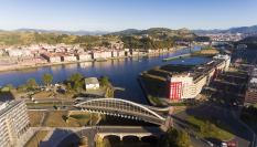 Vista de Barakaldo, donde se ha vendido el primer premio de la Lotería Nacional de hoy sábado 13 de abril.