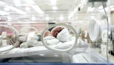 Imagen de archivo de un recién nacido.