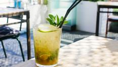 Imagen de archivo de una terraza.