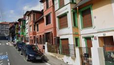 Calle Baiona, en el barrio de Iralabarri (Bilbao).