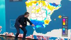 Mapa meteorológico de 'Tu tiempo con Brasero'