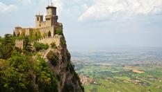 Castillo de San Marino, en Italia.